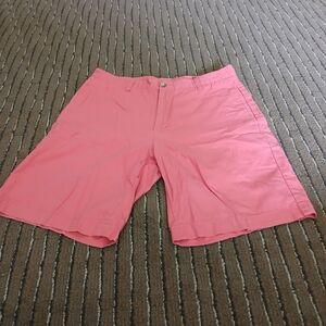 Vineyard Vines Flat Front Red Club Shorts Men's Size 30